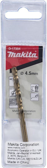Makita Τρυπάνι Κοβαλτίου για Μέταλλο 4.5x80mm