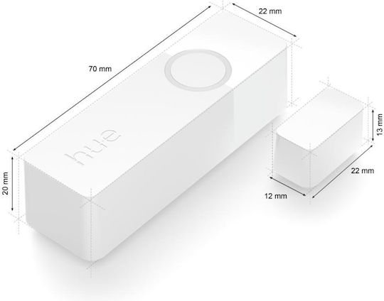 Philips Hue Secure Wireless Contact Sensor ZigBee & Hue Bridge