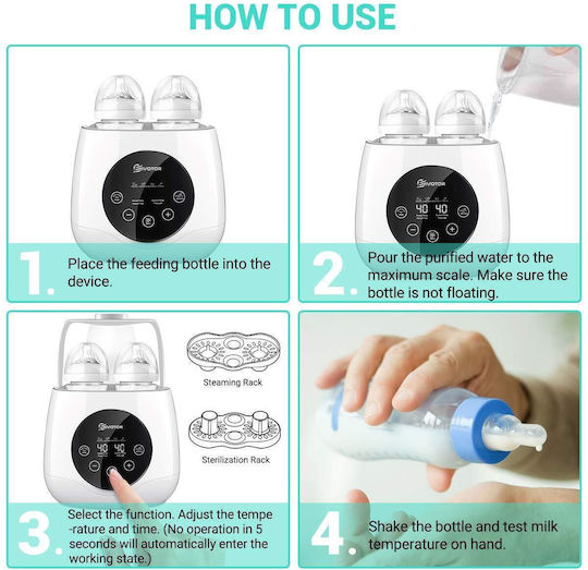 Eivotor Electric Baby Sterilizer for Bottle