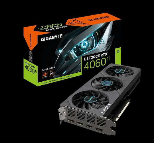 Gigabyte GeForce RTX 4060 Ti 8GB GDDR6 Eagle OC Placă Grafică GV