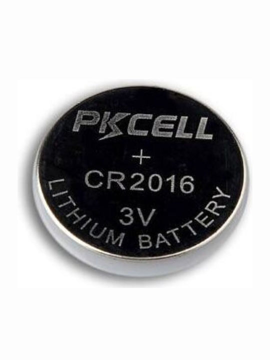 Pkcell Μπαταρία Λιθίου Ρολογιών CR2016 3V 1τμχ