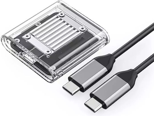 Orico Θήκη για Σκληρό Δίσκο M.2 SATA III NVME με σύνδεση Type-C