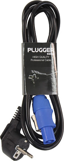 Plugger Schuko - Cable 1.8m Μαύρο