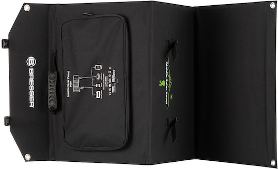 Bresser Solar Panel Charger 90W with USB Output for Portable Devices