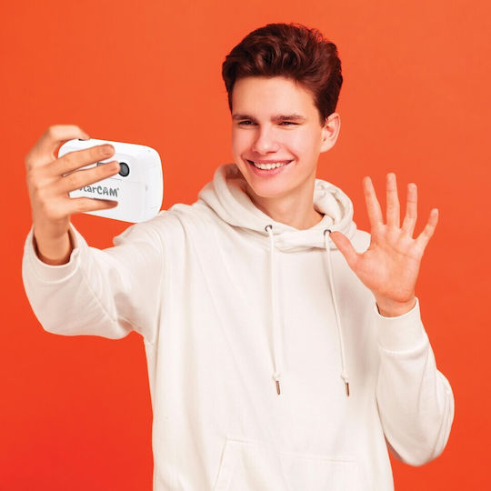 Lexibook StarCam Print Kinderkamera mit Thermodruck Weiß