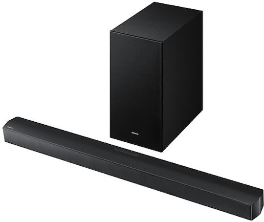 Samsung HW-B650F Soundbar 3.1 Bluetooth και HDMI με Ασύρματο Subwoofer και Τηλεχειριστήριο Μαύρο