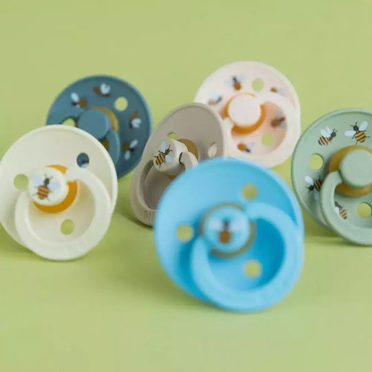 Bibs Pacifiers Rubber Studio Colour Bumblebee-Breeze Mix for 0-6 months 2pcs