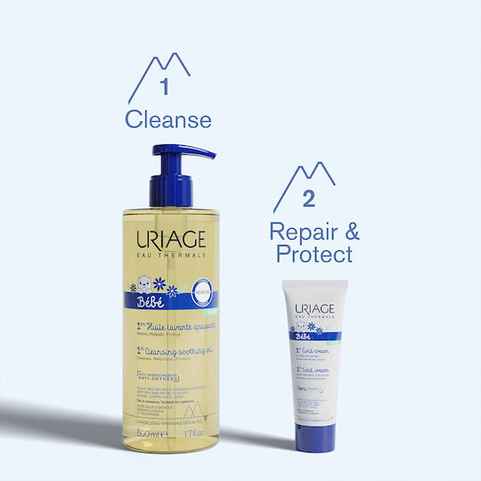 Uriage 1st Cold Cream Bebe Cremă pentru Hidratare 75ml