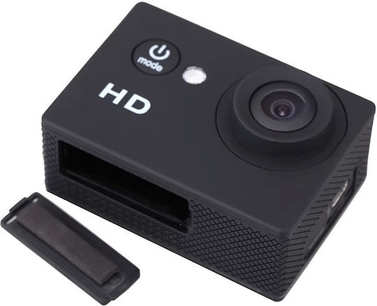 A8 Action Camera Full HD (1080p) με Οθόνη 2" Μαύρη