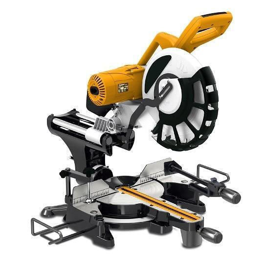 Smart 365 Mitre Saw Фугопила Ток с Мощност 2000W, Лазерно Ръководство, Диаметър на Диска за Рязане 305мм & Скорост на Рязане 4500обороти в минута