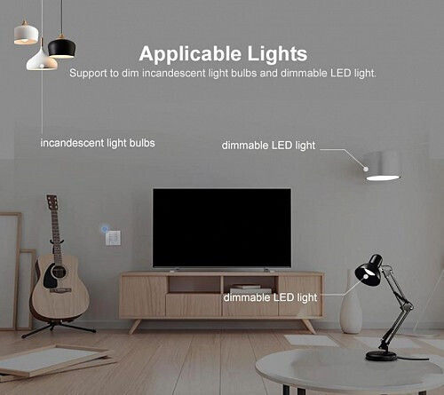 Sonoff Intelligenter Schalter Dimmer Wi-Fi & RF 10A