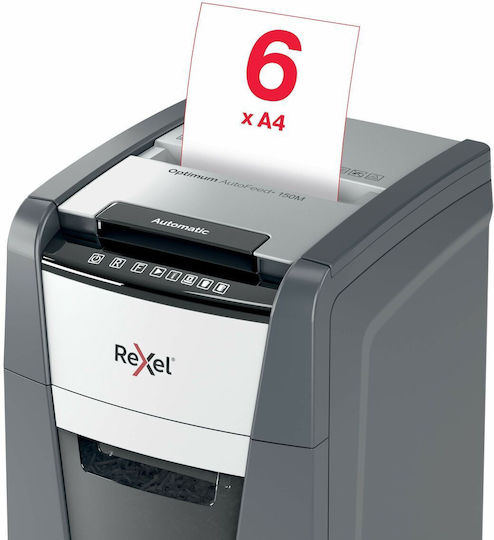 Rexel Distrugător de Documente Autofeed+ Micro Cut 150 Foi cu Coș 44lt