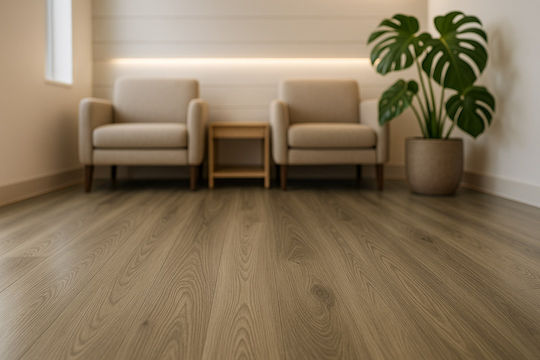 Newplan Set Plastic Floor Vinyl Gluedown 55 LVT with 15 Strips