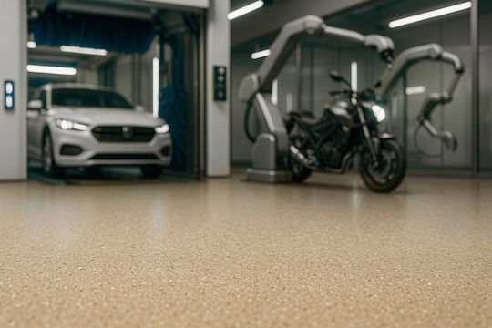 Newplan Πλαστικό Δάπεδο PVC 0.6mm σε Ρολό με Πλάτος 4m (τιμή ανά τ.μ)