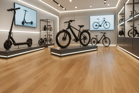Newplan Plastic Floor Atlantic 1.9mm in Roll with Width 4m (price per sq.m)