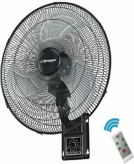 Mistral Plus FAW-20R Commercial Wall-mounted / Ceiling Fan with Remote Control 130W 50cm with Remote Control FAW-20R