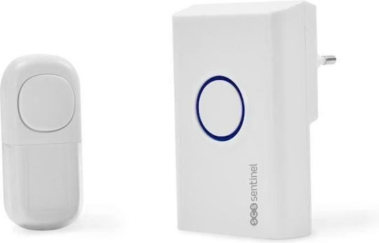 SCS-Sentinel Economy Wireless Doorbell White