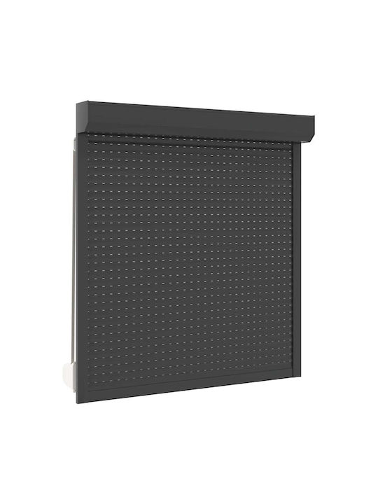 vidaXL Παντζούρι Ρολό Αλουμινίου Π130xΥ140cm
