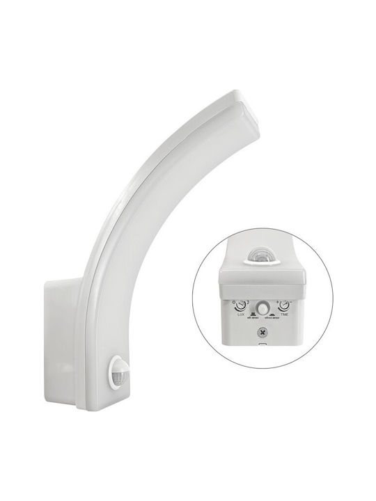 Geyer Стенно Външно Осветително Тяло LED IP65 с Естествено бяло Светлина