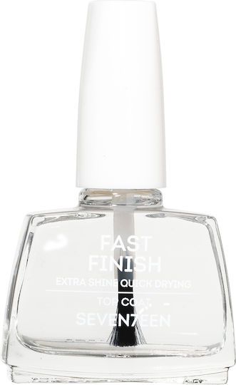 Seventeen Fast Finish Extra Shine Deckschicht für normale Nagellacke Schnelltrocknend 12ml
