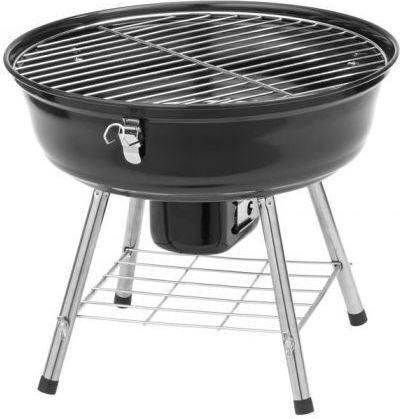 Mustang Rostfreier Stahl Holzkohlegrill Kessel mit Deckel 36cmx36cm