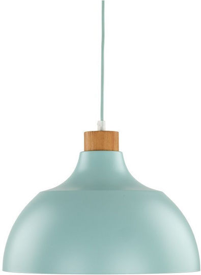 TK Lighting Cap Κρεμαστό Φωτιστικό Μπεζ Καμπάνα με Ντουί E27 34εκ.