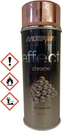 Motip Dupli Spray Paint Deco Effect Chrome Lacquer with Nickel Effect Copper 400ml