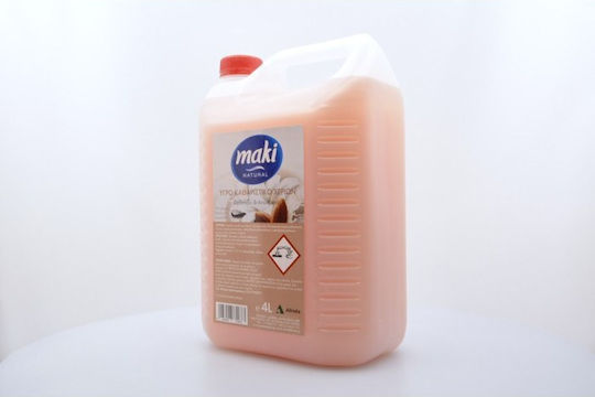Maki Κρεμοσάπουνο Χεριών 4lt Άρωμα Βανίλια & Αμύγδαλο