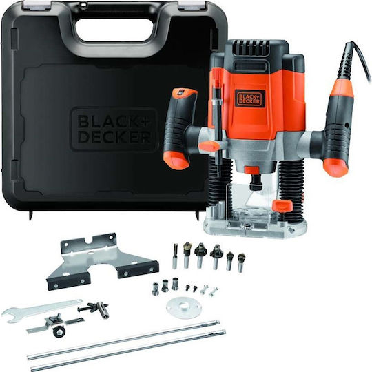 Black & Decker Einstechfräser 1200W mit Geschwindigkeitsregelung