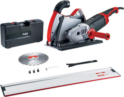 Flex DCG L 26-6 Wall Chaser 1800W cu Sistem de Aspirație