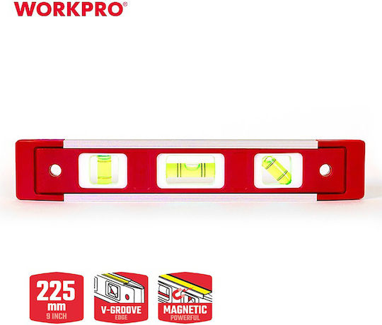 WorkPro WP262026 Αλφάδι Μαγνητικό 22.5εκ.