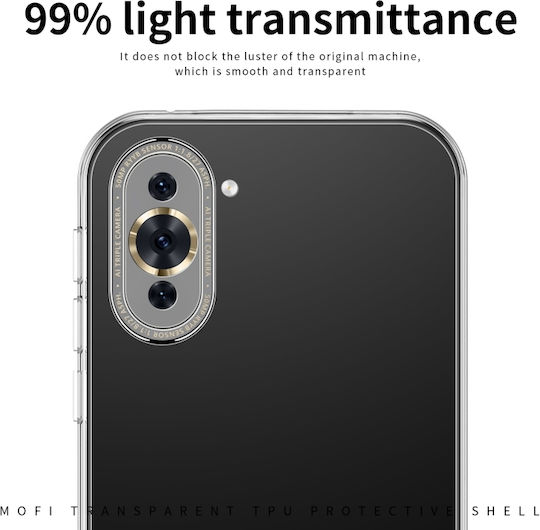 Mofi Ming Series Umschlag Rückseite Silikon Transparent (Huawei Nova 10 Pro - Huawei)