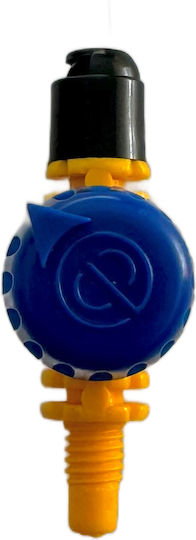 Teco Irrigation Nozzle with Maximum Throw Angle 90° Black