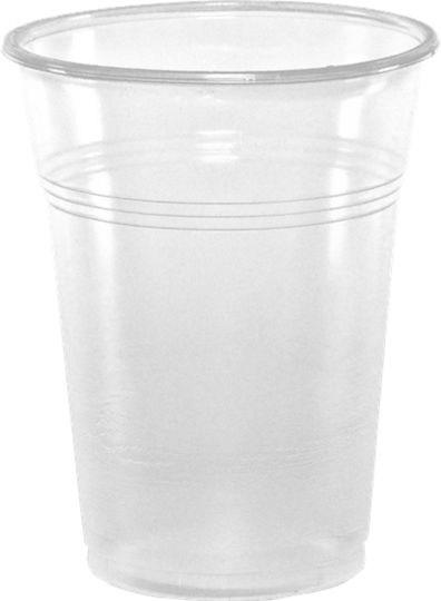 Einwegbecher Kunststoff Transparent 400ml 50Stück