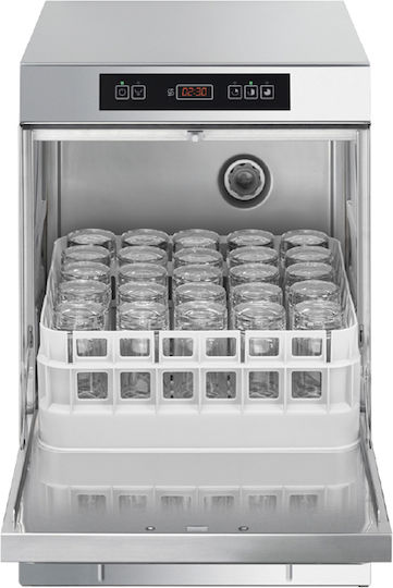 Smeg Επαγγελματικό Πλυντήριο Ποτηριών Μονοφασικό SPG405M
