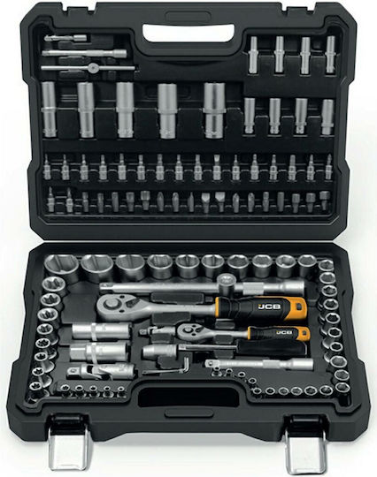JCB Set Ratchet 1\2" & 1\4" 108pcs