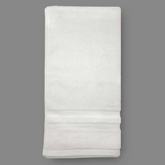 Lin De Luxe Hotel Face Towel 100x50 cm White