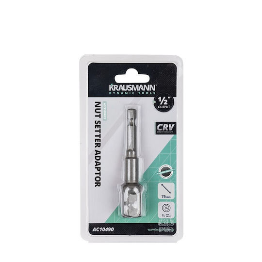 Krausmann Adapter with Socket HEX / 1/2'' and Output 1/2''
