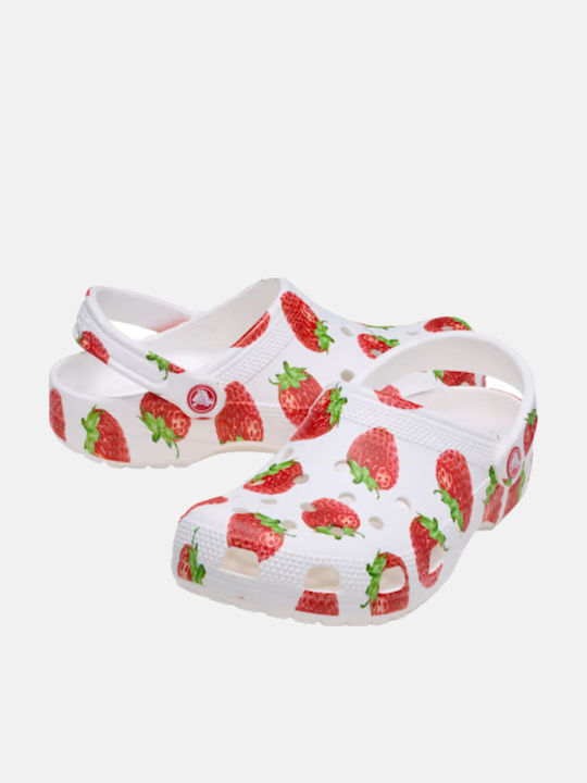 Crocs Classic Fresh Fruits Clog Women's Clogs Red