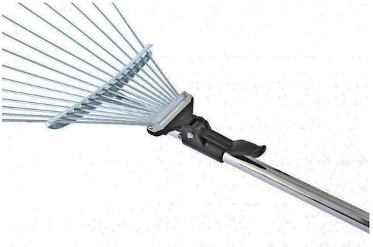 Palisad 617568 Gartenrechen Rasenharke mit Stiel
