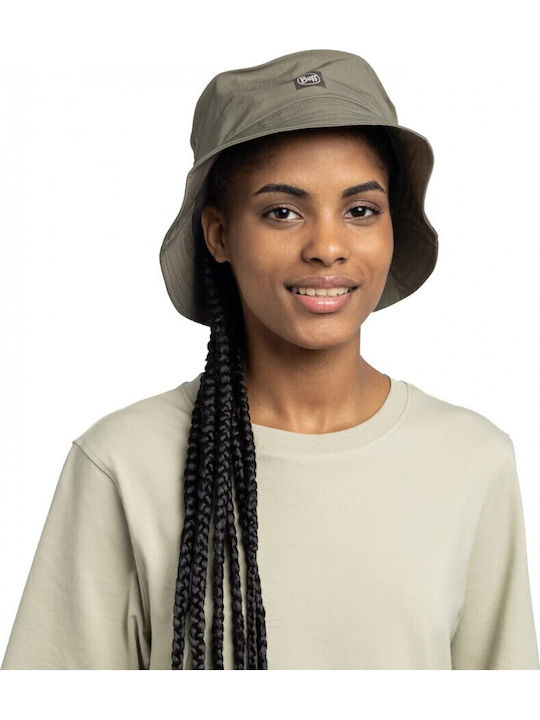 Buff Adventure Fabric Men's Hat Bucket Style Green