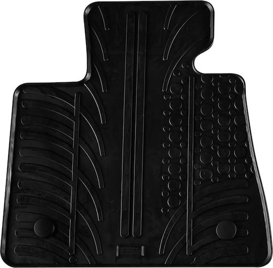 Gledring Σετ Μπροστινά και Πίσω Πατάκια 4τμχ για BMW X6 2019 Μαύρα