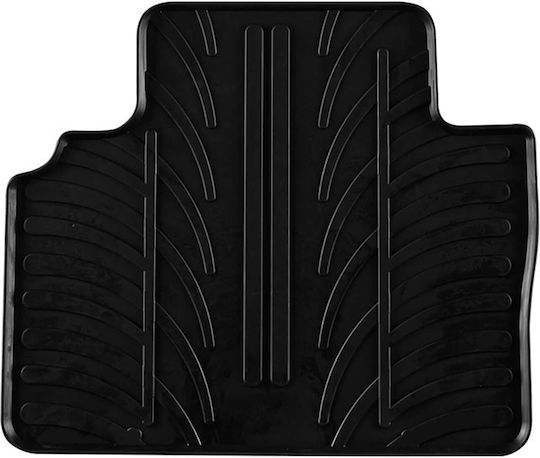 Gledring Σετ Μπροστινά και Πίσω Πατάκια 4τμχ για Ford Tourneo Courier 2014 2018 Μαύρα