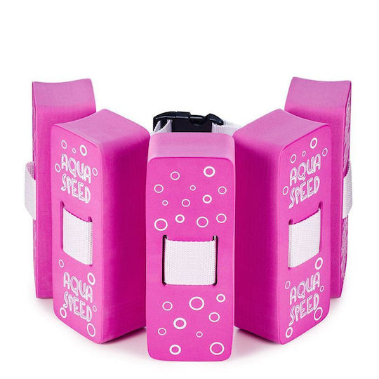 Swim Belt With Bricks 2-6 Years Aqua Speed Kiddie Swim Belt Ii Pink 538-unicorn Fuchsia
