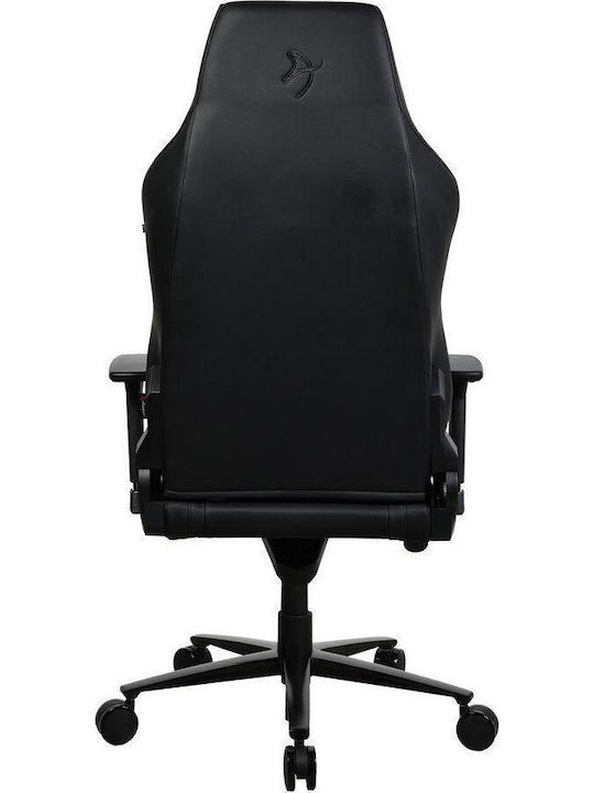 Archos Vernazza XL Artificial Leather Gaming Chair with Adjustable Arms Black