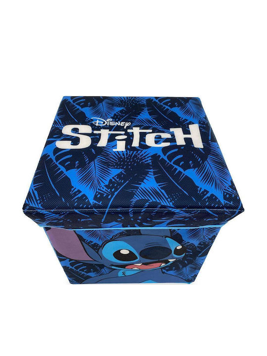Disney Παιδικό Κουτί Αποθήκευσης από Ύφασμα Lilo Stitch Μπλε 30x30x30cm