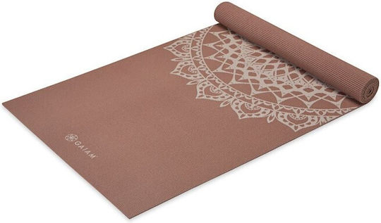 Gaiam Marrakesh Exercise Mat Pink (173x61cm)