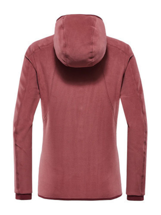 Дамска Суитшърт Жакет Худи Earth Red