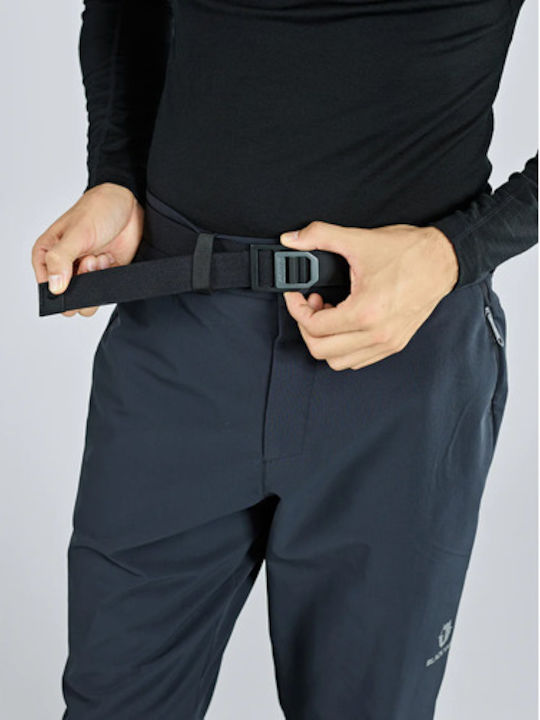 Unisex Ρυθμιζόμενη Herren Gürtel Schwarz