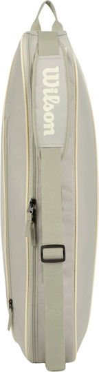 Wilson Team 3 Racket Tennis Bag Gray